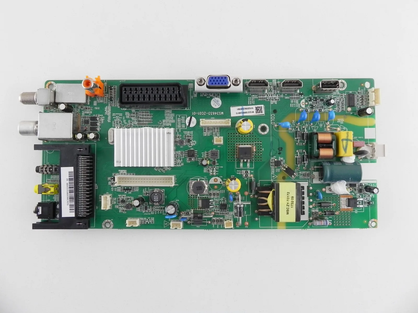 Haier le32b8000t схема платы клавиатуры управления Haier LE24K6000S 24" TV Main Board материнская плата телевизора MS34633 ZC01 01 