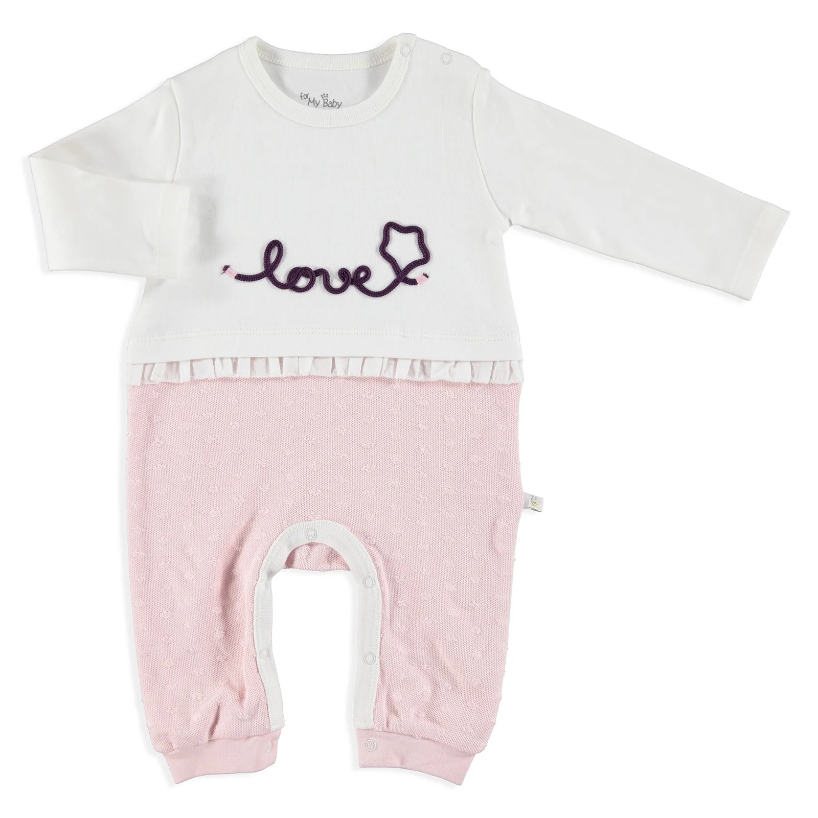 Ebebek/милый зимний комбинезон в рубчик для маленьких детей| |