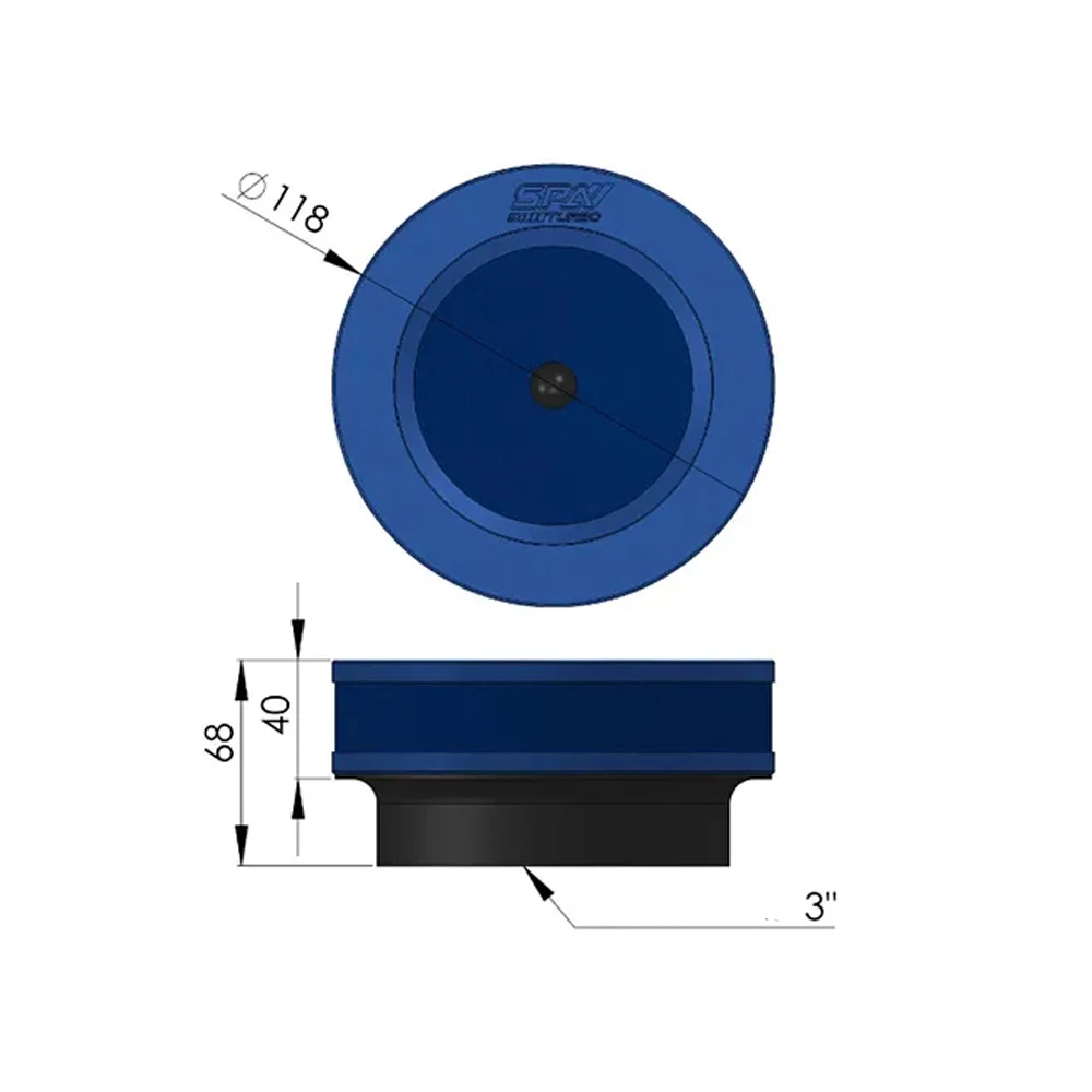 Авто Универсальный фильтр воздушный турбо зарядное устройство Защита высокого