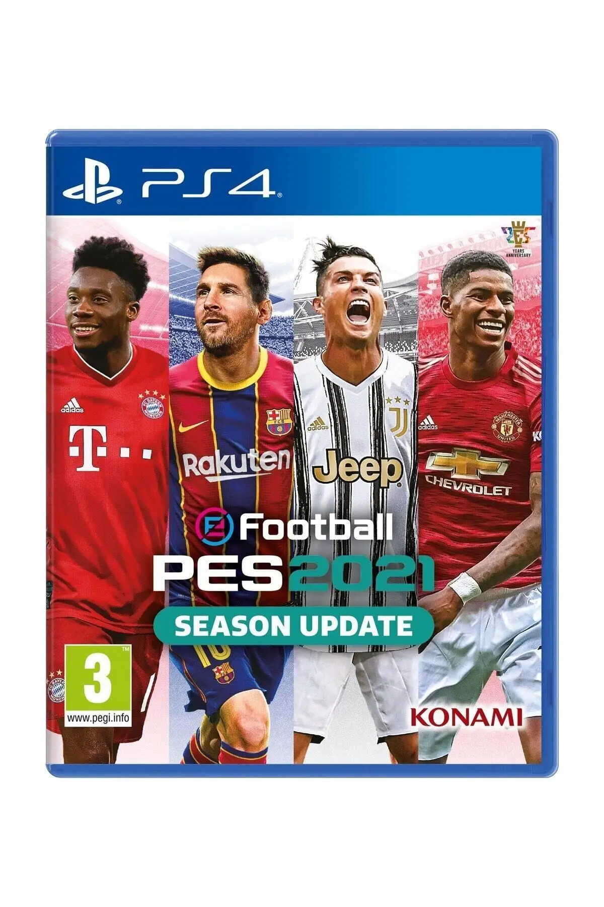 

Pes 2021 Ps4 game PS4 Playstation gamepad vibration function and TV game console