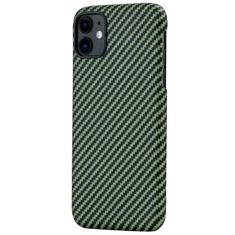 Чехол Pitaka Magez для iPhone 11 Черно-зеленый | Мобильные телефоны и аксессуары