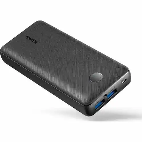 

Anker PowerCore Select 20000 mAh Portable Fast Charger PowerIQ 2.0 18W Dual Output Powerbank - Black - A1363