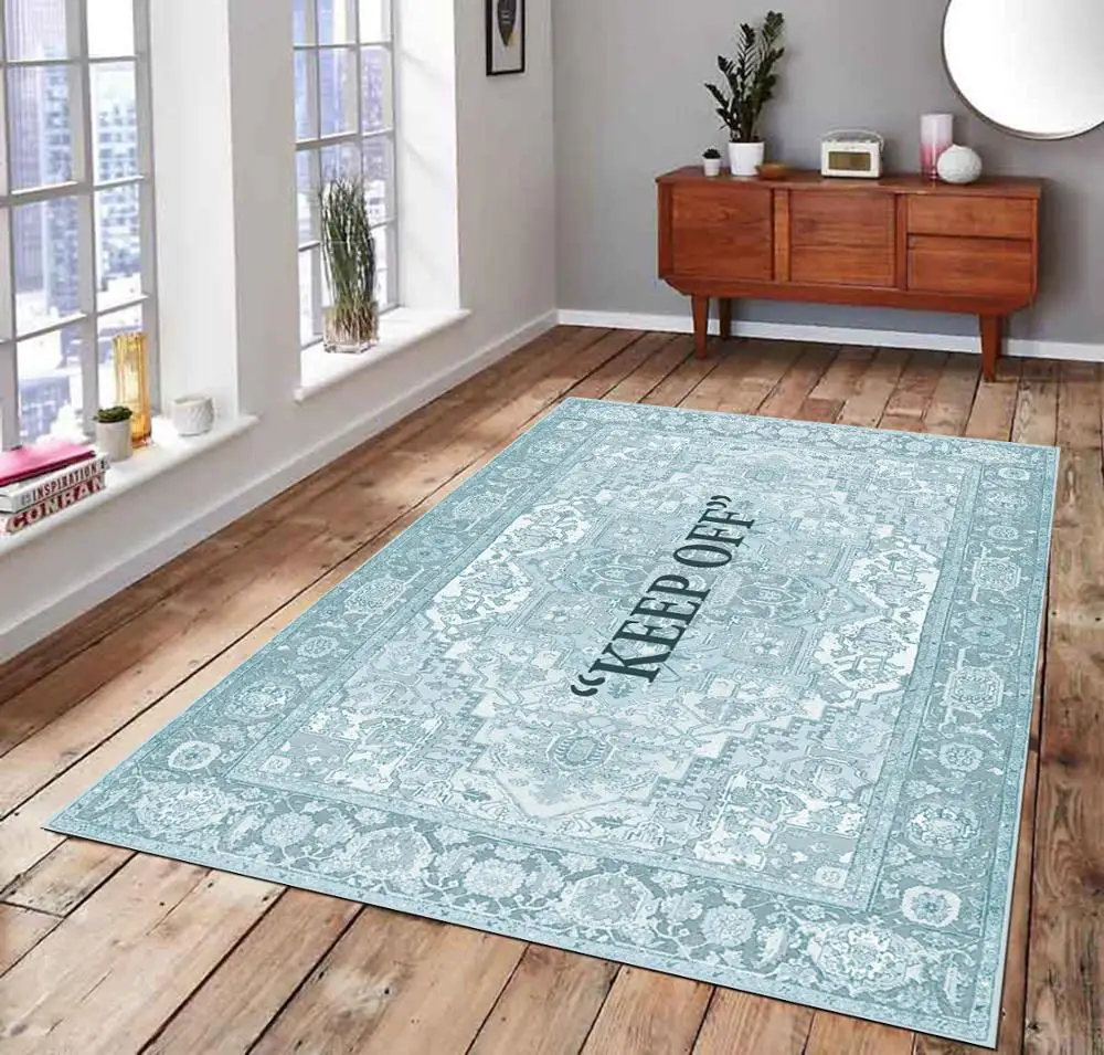 

KEEP OFF 96 Patterned Carpet ,Non Slip Floor Carpet,Teen's Carpet,Turkish Rug