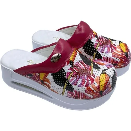 

Orthopedic Air Sole Sabo Slippers Design Doctor Nurse Hospital Meal Medical Slippers Heel Flat Reinforced Flat Sole Emboss