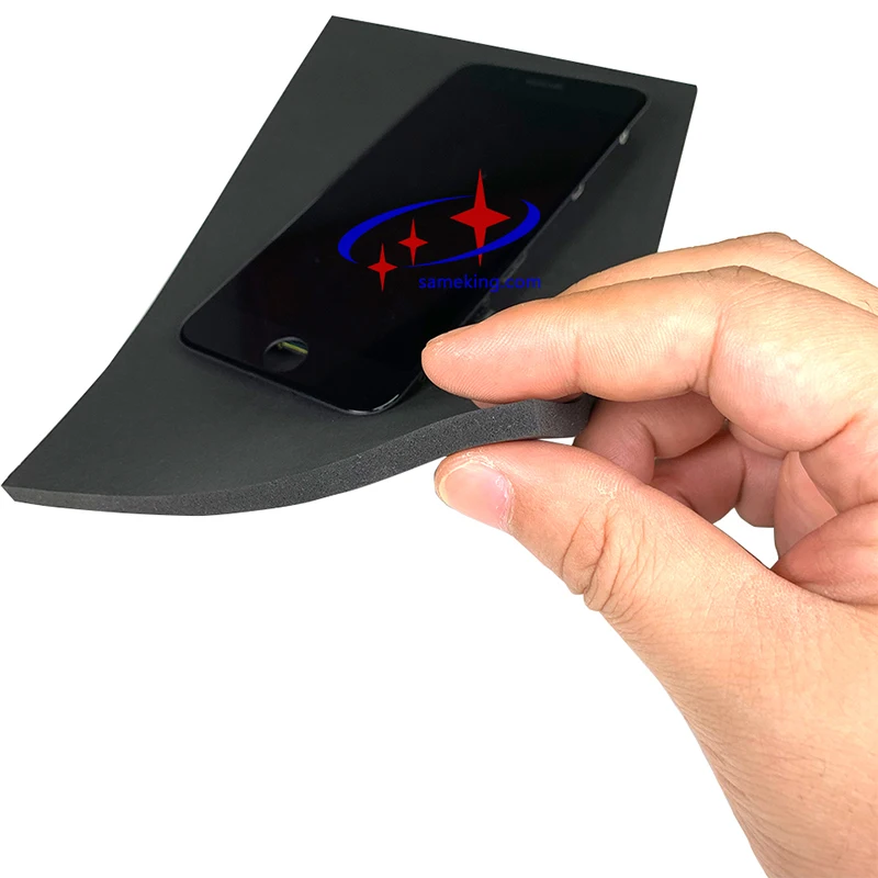 Волшебный ламинированный коврик sameking мягкий черный цвет для iphone samsung huawei oppo LG не