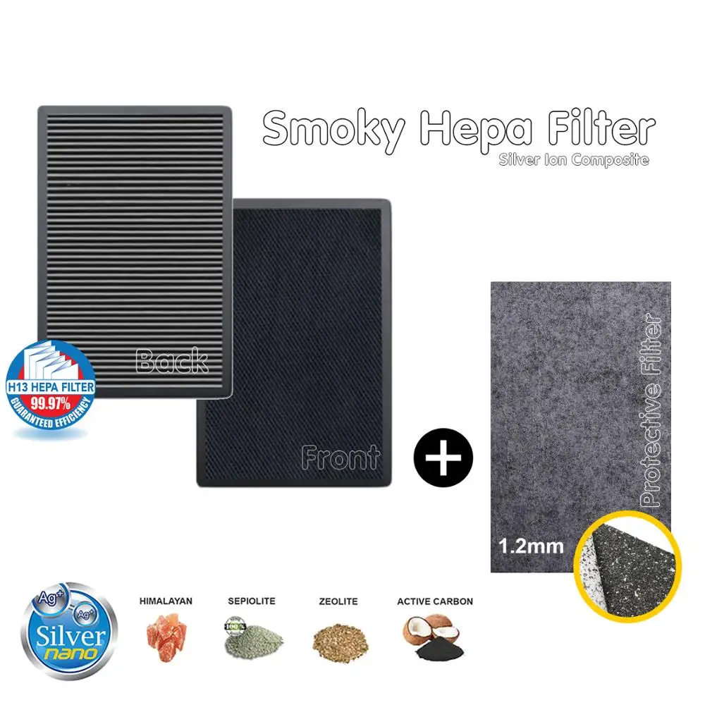 

Special filter H12 replacement HEPA filter 395 * 315 * 25mm sharp FZ-440SEF filter PM2.5, odor