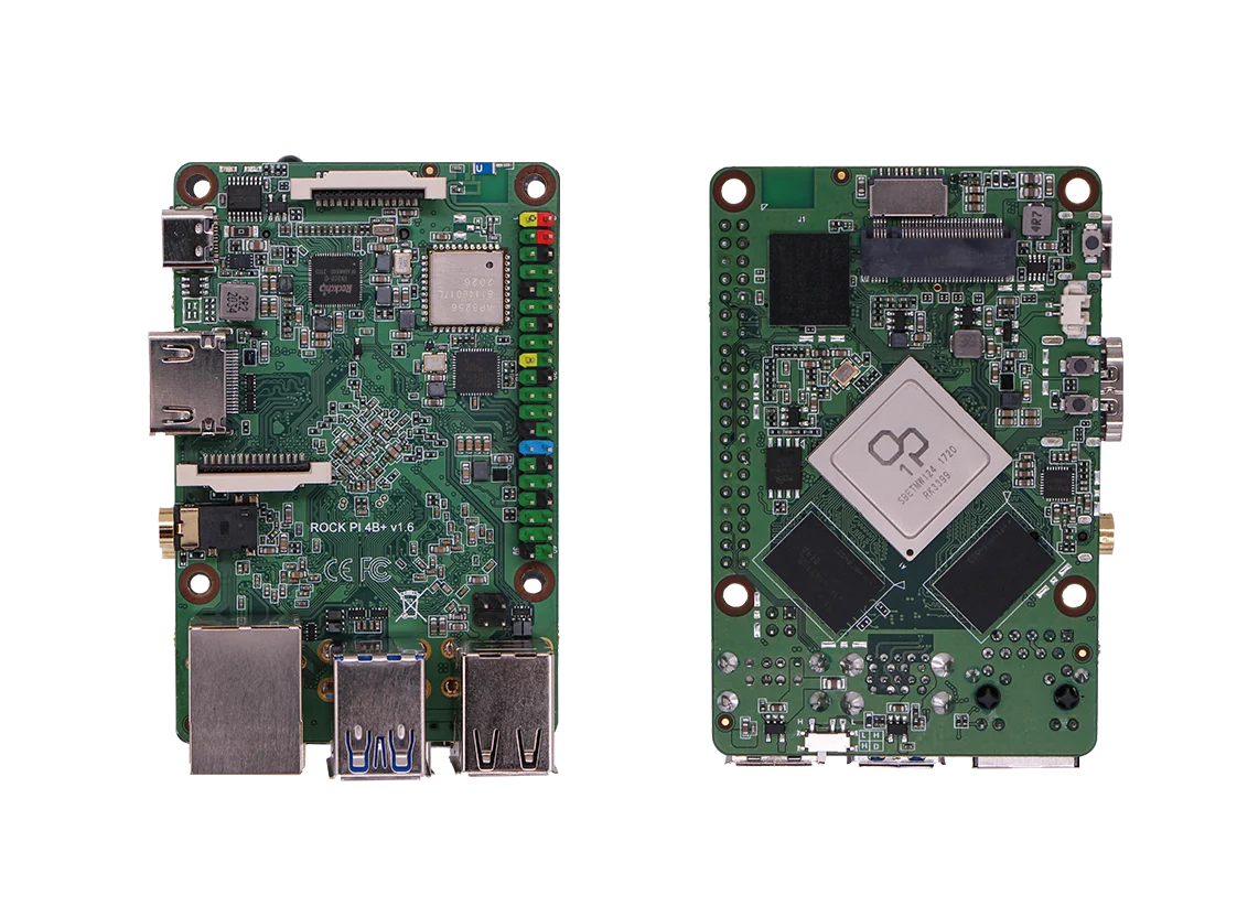 Verkaufen ROCK PI 4 Plus Modell B Rockchip RK3399 SBC/Single Board Computer(Upgrade-Version Von Rock Pi 4B) Rock Pi 4B + Raspberry Pi 4