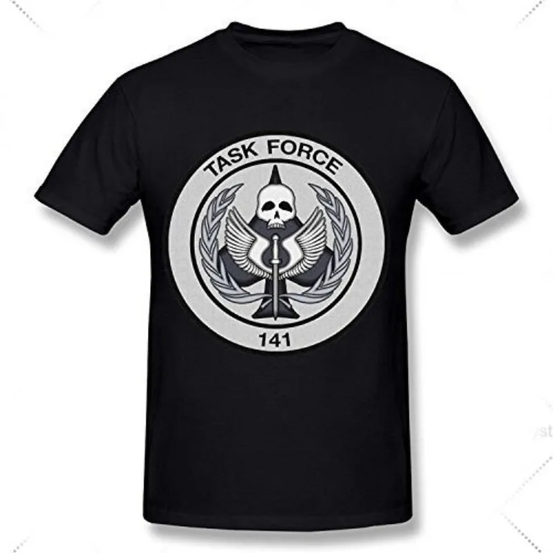 

Summer men's clothing Men's Task Force 141 Short Sleeve T-Shirt