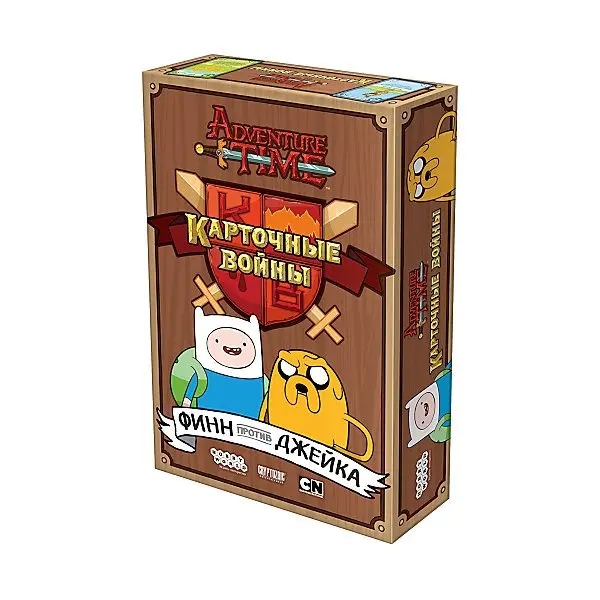 Настольная игра Hobby World 1618 Время приключений. Карточные войны: Финн против Джейка