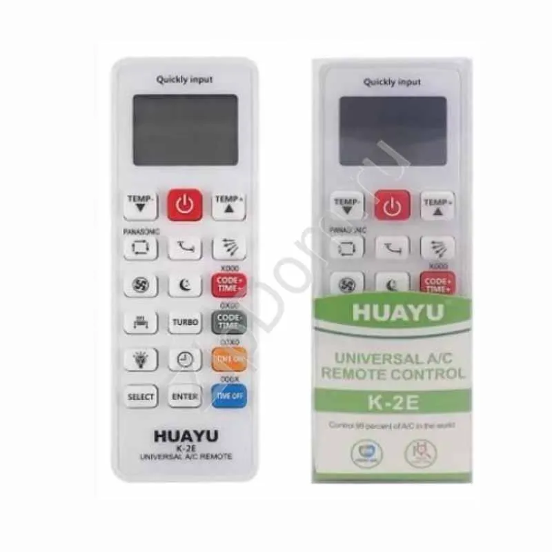 Пульт дистанционного управления для кондиционеров универсальный Huayu K-2E A/C Remote 5000