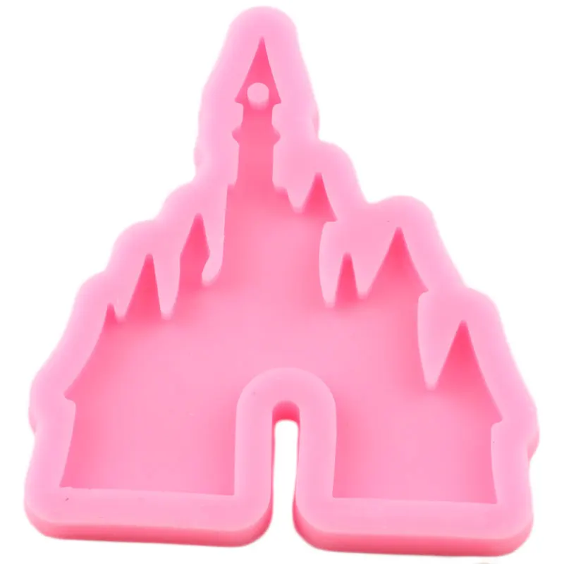 Блестящие ракеты силиконовые формы DIY для ювелирных изделий брелок эпоксидная