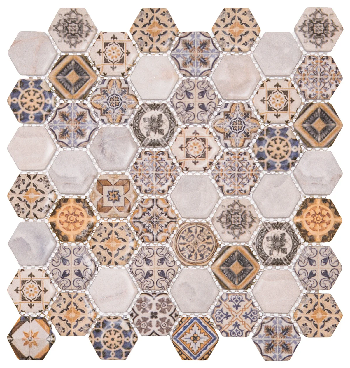 

1M2 (13 PCS TILES) b and q mosaic tiles