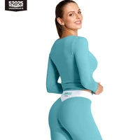 52025 women thermal underwear seamless soft comfortable modal thin long johns elegant athletic light women underwear thermal