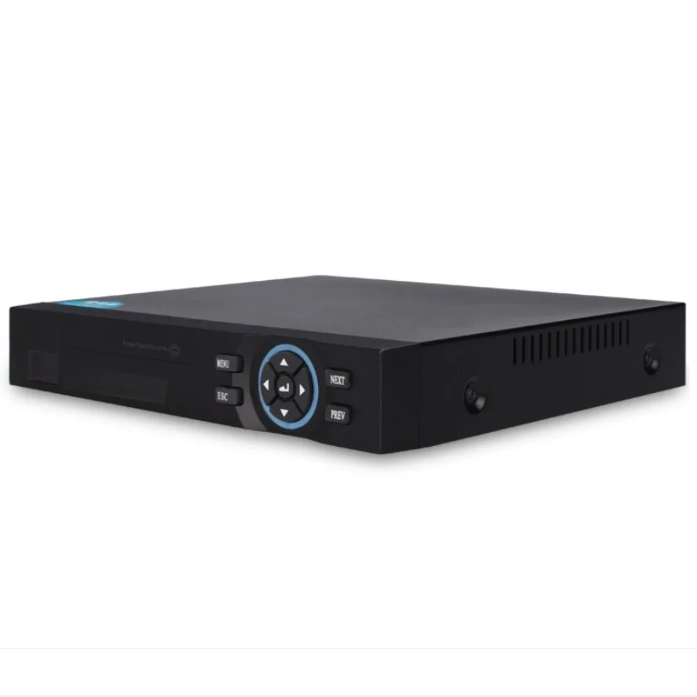 Сетевой NVR видеорегистратор 4 канальный поддержка IP камер до 4K/8Mpix/5Mpix/2Mpix ONVIF P2P wi-fi