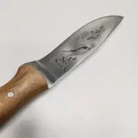 Нож охотничий "ОРЕЛ", с ножнами из натуральной кожи. Кизляр.#3