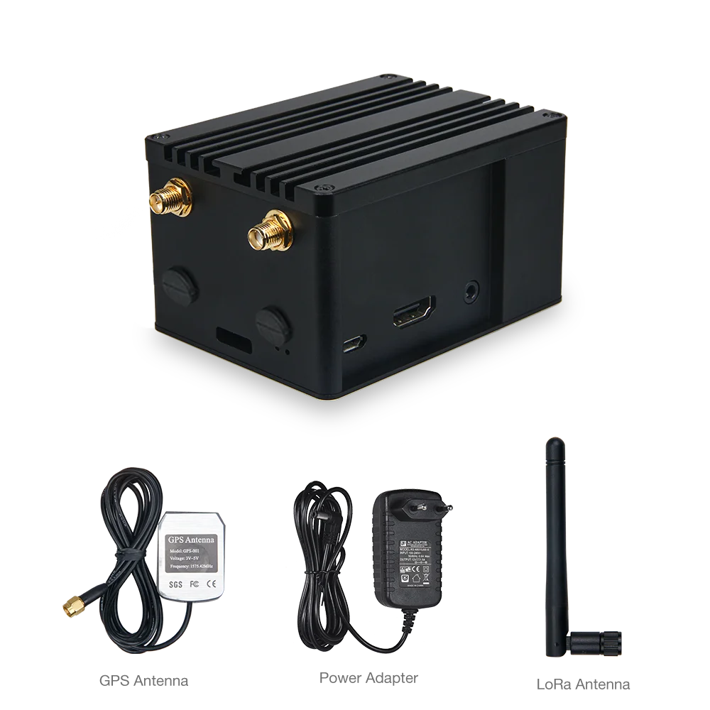 RAK7243 | RAKwireless IoT in a Box Pilot Gateway Pro с Semtech SX1301 и Raspberry Pi 3B + & Ublox MAX 7Q|Запасные части|