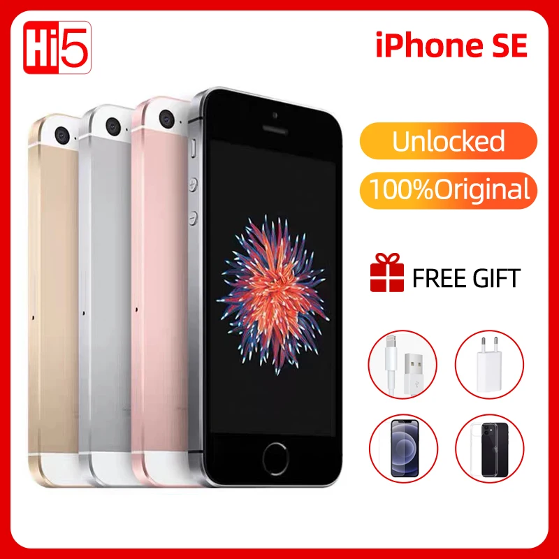 Unlocked Original Apple iPhone SE Dual Core A1723/A1662 2GB RAM 16GB/64GB ROM 4.0