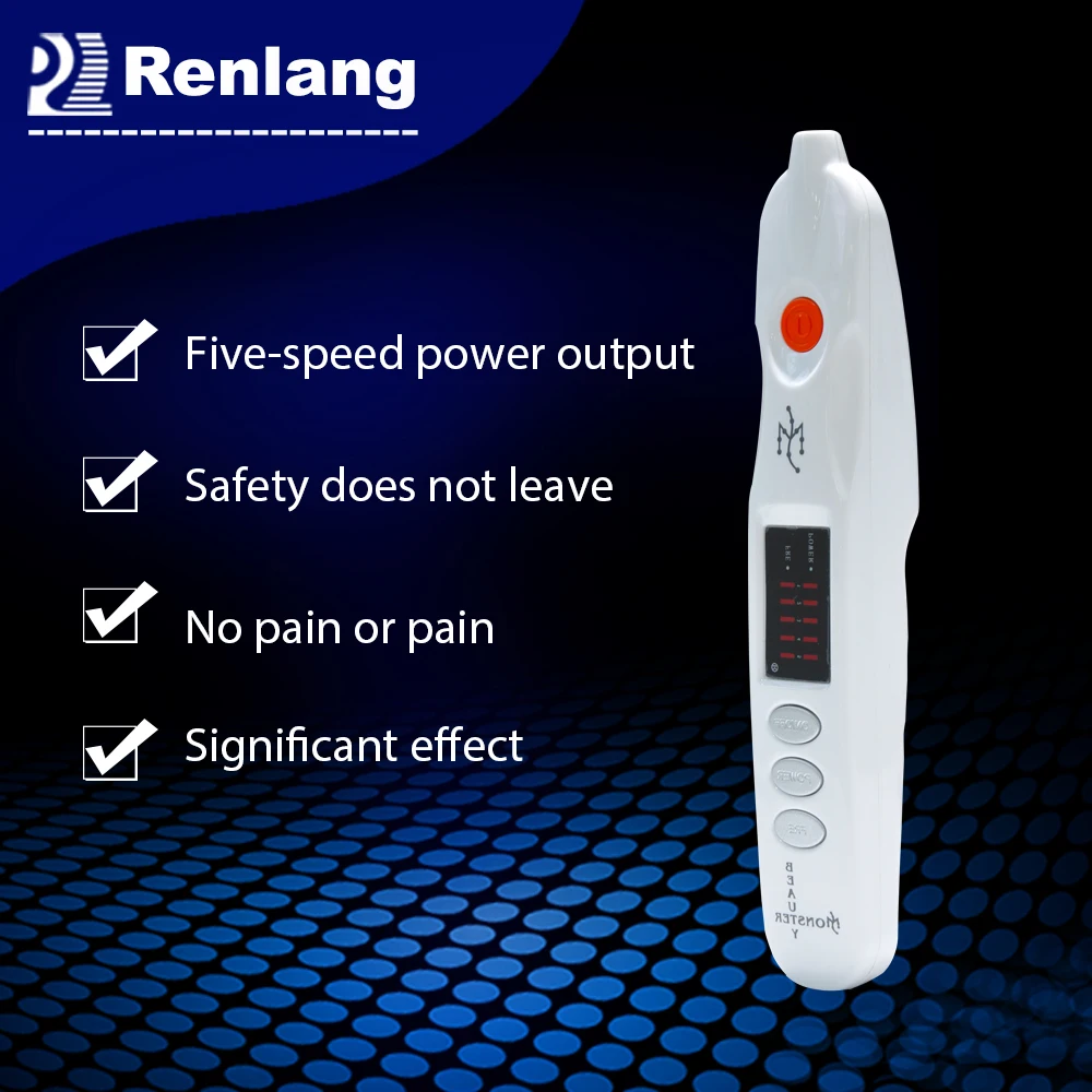 Плазменная ручка для ухода за кожей 6 насадок подтяжки век удаления родинок