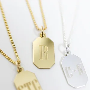 Индивидуальное ожерелье для мужчин, чокер с именной табличкой, с гравировкой, с именем, из нержавеющий стали памятный ювелирные изделия, Прямая доставка