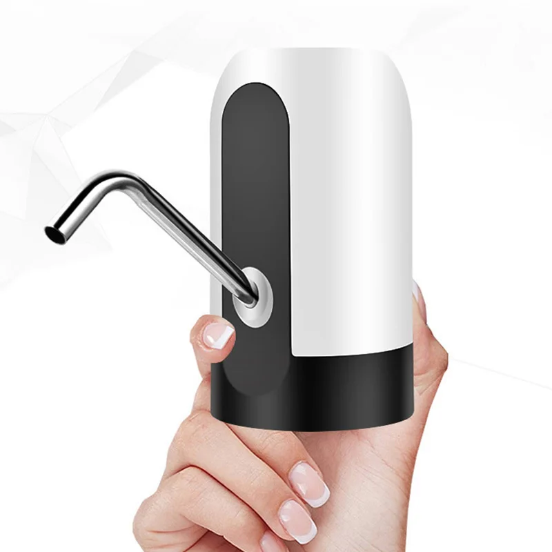 

Home Gadgets Water Bottle Pump Mini Barreled Water Electric Pump USB Charge Automatic Portable Water Dispenser Drink Dispenser
