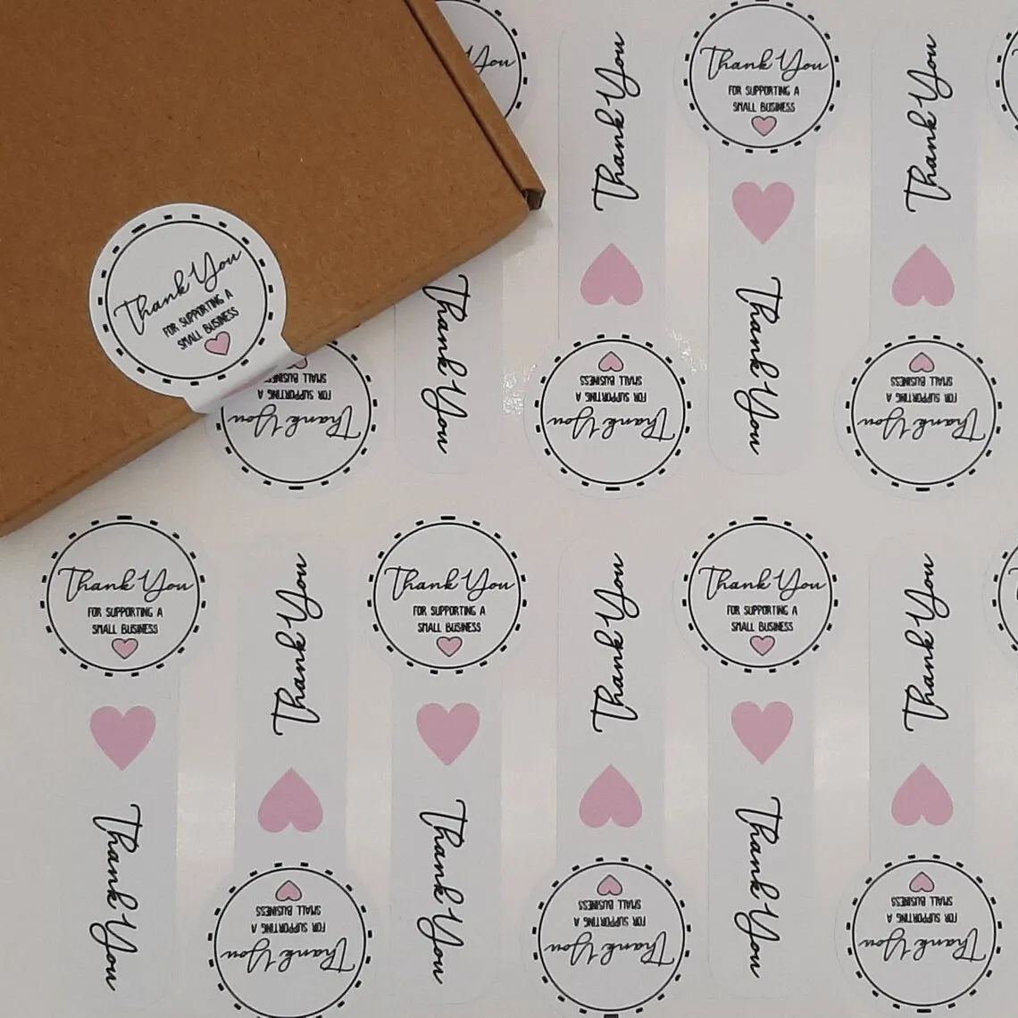 

Thank you for supporting the small business box seal,| Shipping stickers | Add color to your products | Birthday, Wedding gifts |