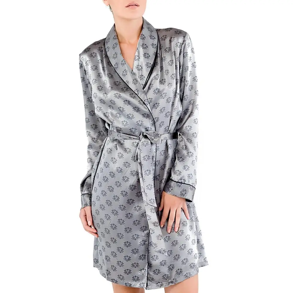 Халат из шелка ARDI|home robe|female robewomen's silk bathrobe |