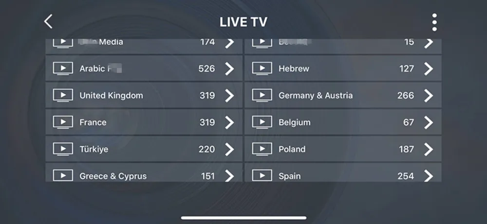 Мировое IPTV панели управления реселлера кредиты содержит 10000+ Live IP ТВ реселлеров Швеции Nederland Испания Израиль Швейцария android