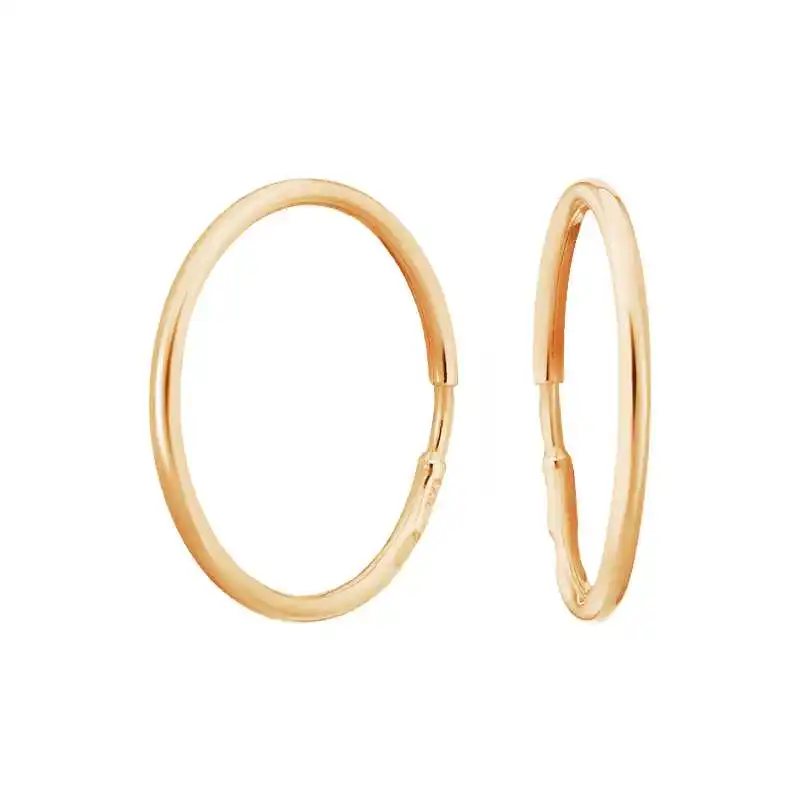 Gold (the Congo) D = 15mm item No. 1020488/2 | Hoop Earrings