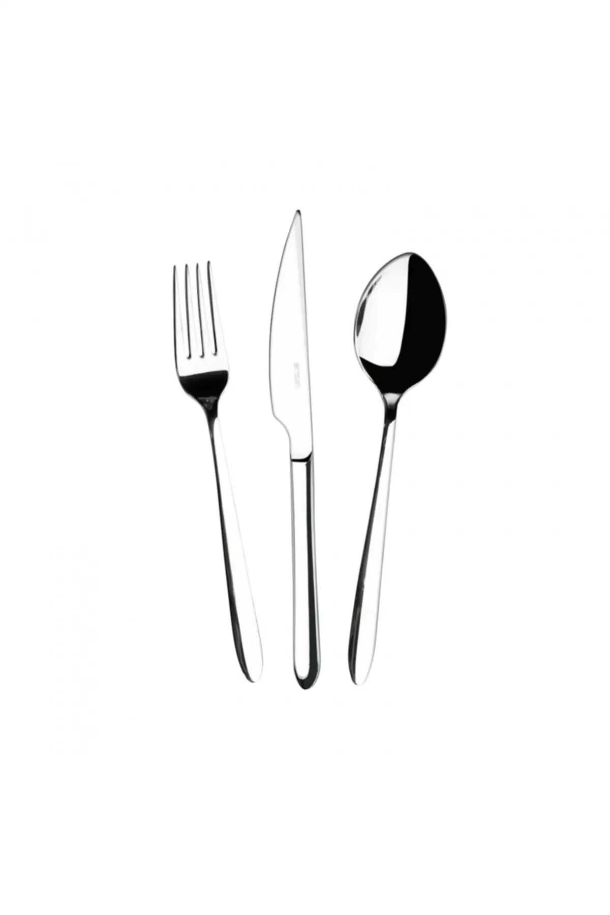 

Emsan Ay Işık Plain Cutlery Set for 6 Person 18 Piece