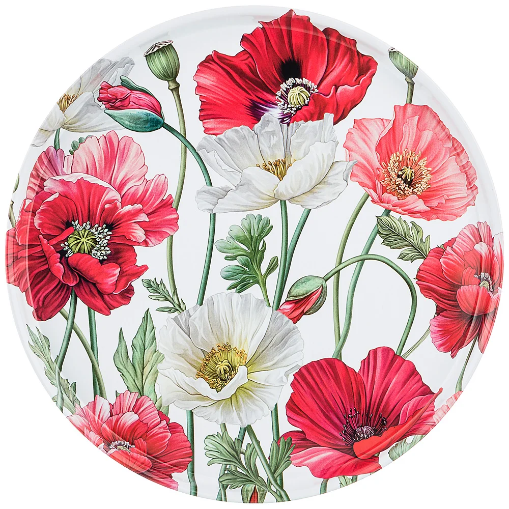 Поднос сервировочный agness Маки 33*2 1 см (- россия) 898-011 | Дом и сад