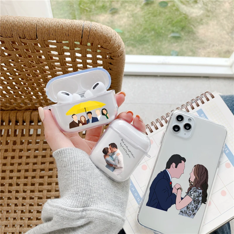 Красота прозрачные милые Сплетница прозрачный силиконовый чехол для гарнитура