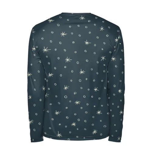 Мужской лонгслив 3D Санта хипстер для мужчин спорта и отдыха путешествий