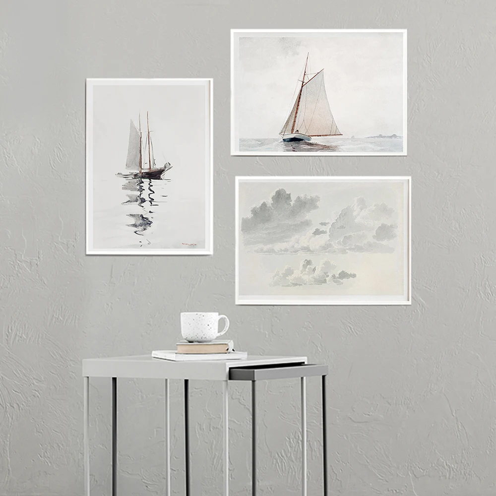 

Vintage Landscape Poster Abstract Canvas Painting Boho Fashion Art Print Scandinavian Wall Picture For Living Room Home Decor