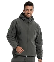 men waterproof windbreaker fleece coat hunt clothes camouflage army military jacket lurker shark skin soft shell tactical jacket