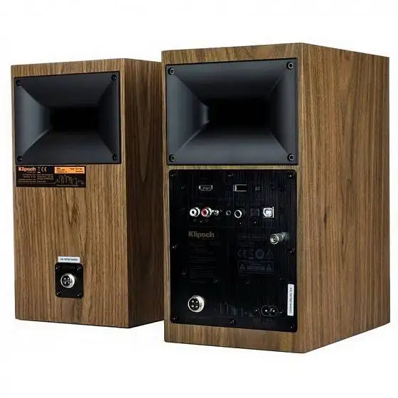 Klipsch The Fives Полочная активная акустическая система. НЧ/СЧ 1 х 114мм ВЧ x 25мм. |