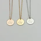 Ожерелье женское с подвеской в виде цветка