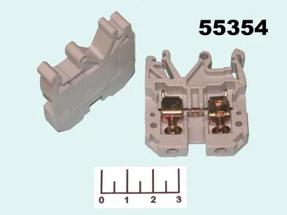 КОЛОДКА КЛЕММНАЯ НА DIN-РЕЙКУ 6/50A JXB-6/35 |