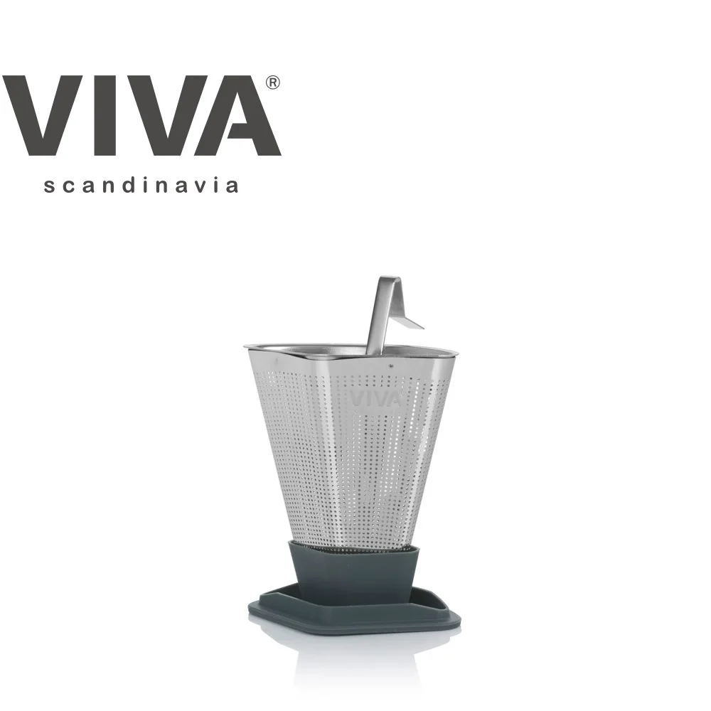Ситечко для заваривания чая VIVA Scandinavia &quotInfusion&quot грифельный V29134|Ситечки чая| |