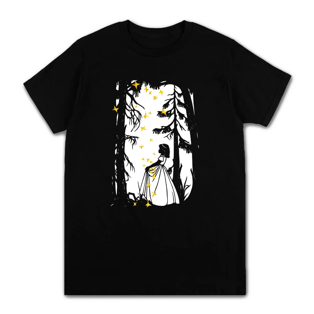 

Harajuku T Shirt A fairy tale Graphic Print T Shirt for Men＆Women Streetwear Tee 100% Cotton 2022 New Summer Arrive
