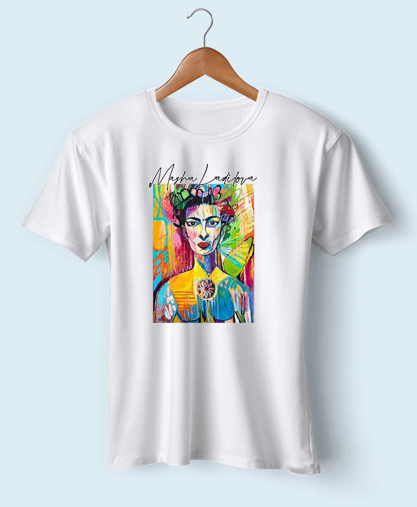 Футболка от Маши Ладиловой фрида 100% хлопок ассортимент |