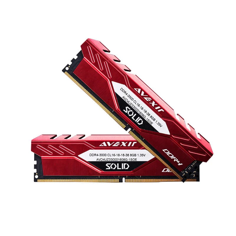AVEXIR Soild series DDR4 8 Гб 16 2666 МГц 3000 3200 RGB ОЗУ для игрового настольного ПК dimm оперативная