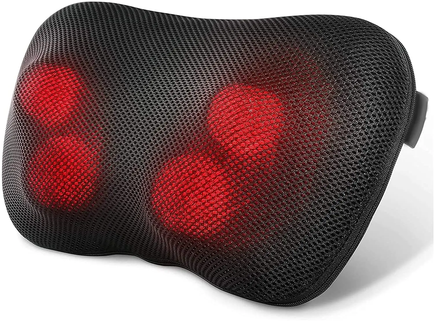 

Back Massager Neck Massager Massage Pillow with Heat, Shiatsu Kneading Massager for Shoulder, Waist, Use at Home Office