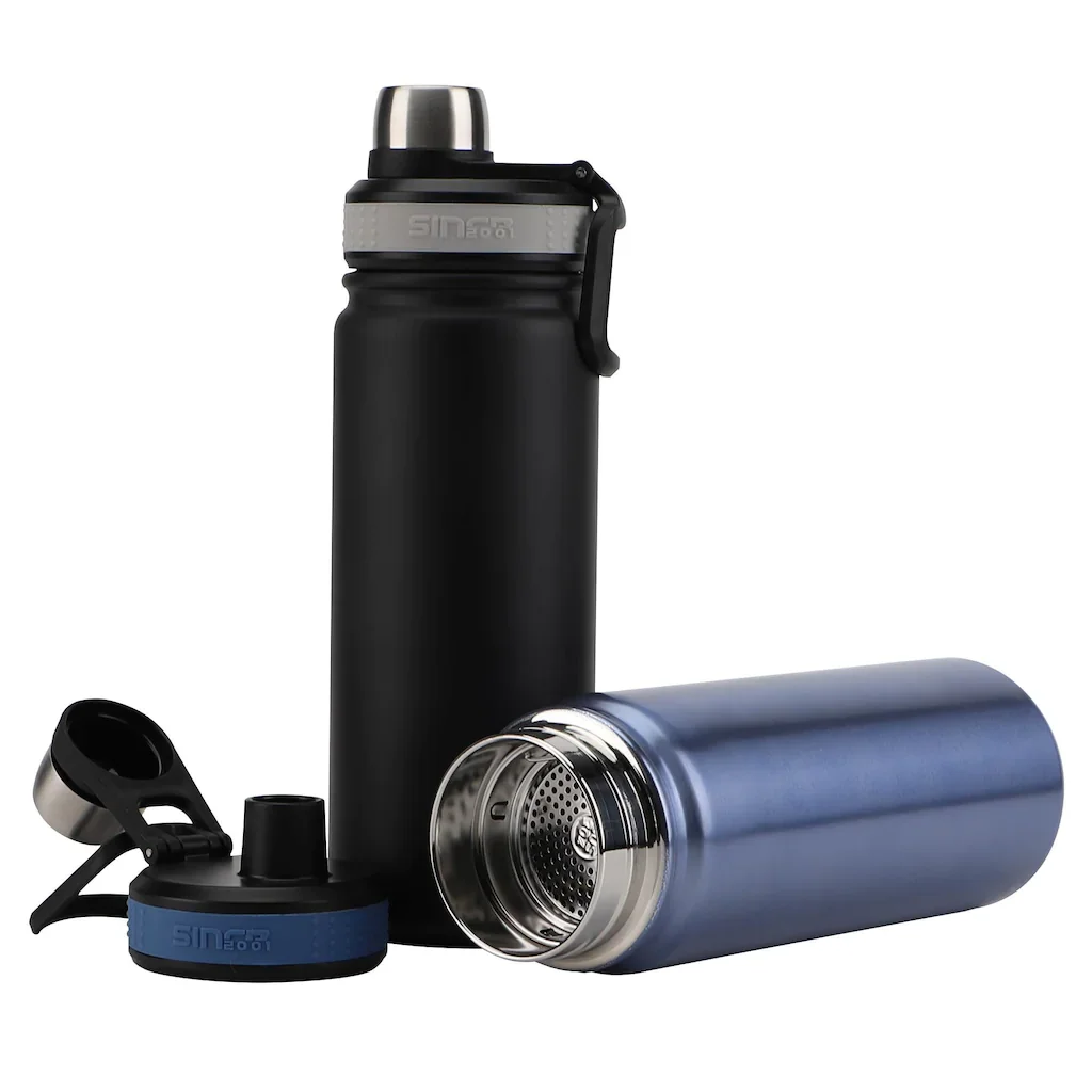

Stainless Steel Insulated 650ml Thermos With Tea Filter Outdoor Sports Portable Space Cup Tumbler Cup Vacuum Water Bottle