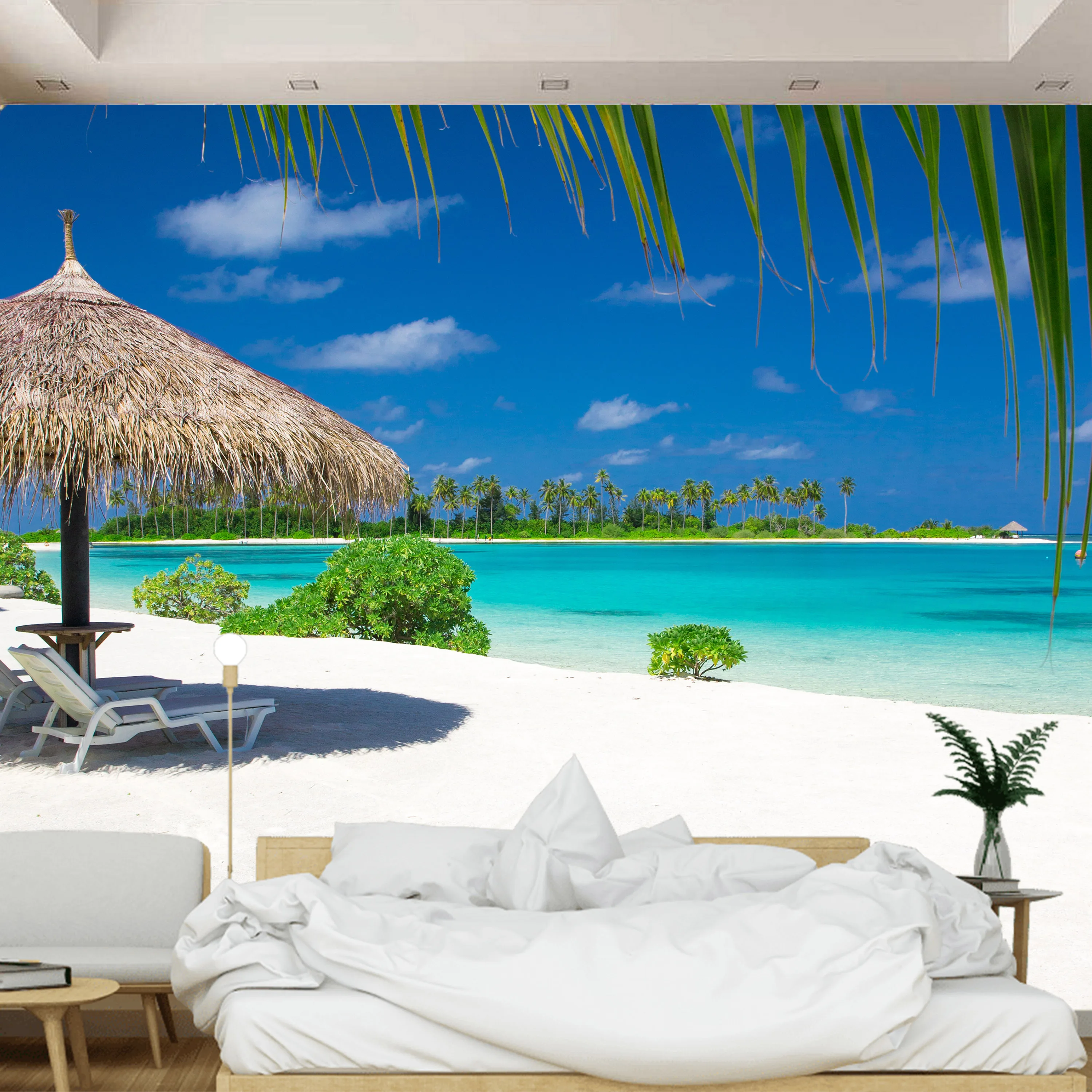 3D Фотообои Море пляж обои на стену для зала кухни спальни детской фотообои