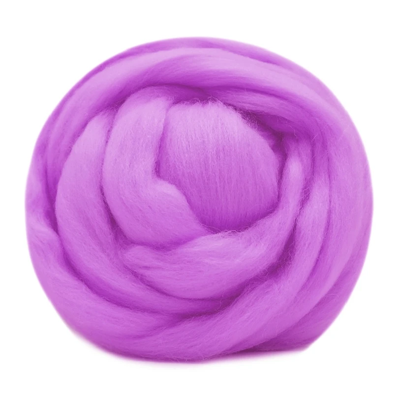 

10g Merino Wool Roving for Needle Felting Kit, 100% Pure Felting Wool, Soft, Delicate, Can Touch the Skin (28)