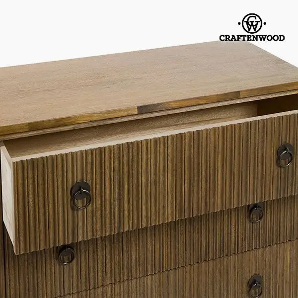 Комод МДФ под тиковое дерево коричневый (82x40x81 50 см) Be Yourself коллекция от Craftenwood| |