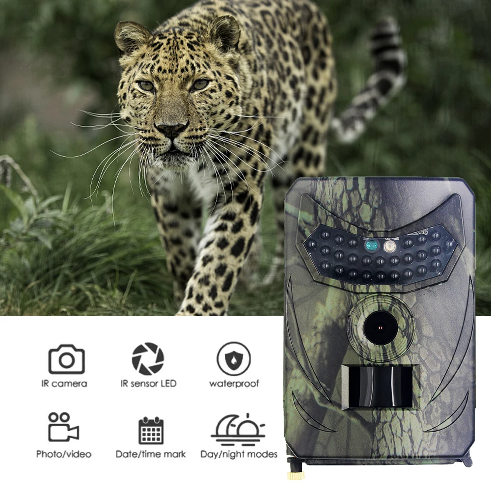 

PR 100B Hunting Trail Camera Infrared Trail Night Vision HD 1080P 12MP Waterproof Surveillance Outdoor Wildlife Game Photo Traps