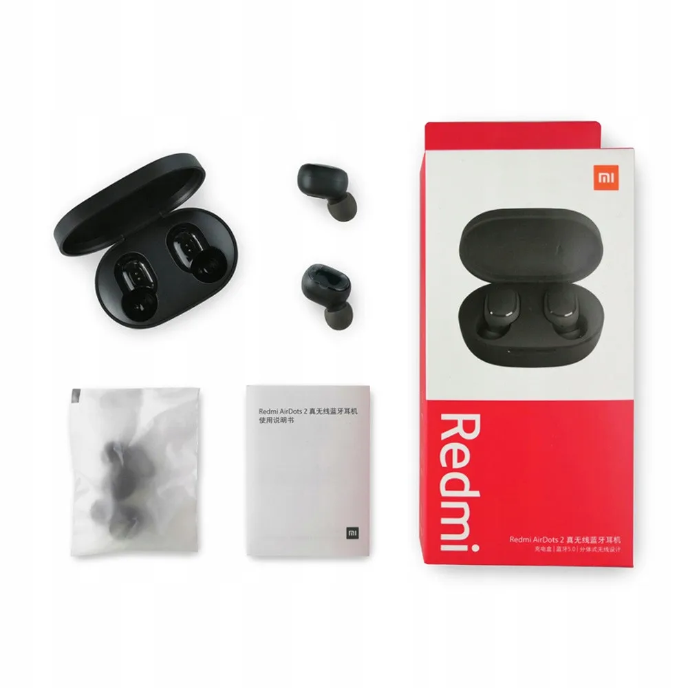 Беспроводные Bluetooth наушники Xiaomi Redmi Airdots 2 (аналог)
