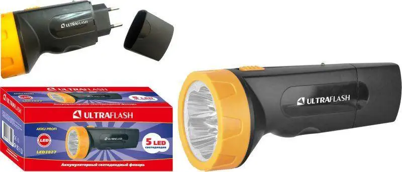Фонарь LED 3827 (аккум