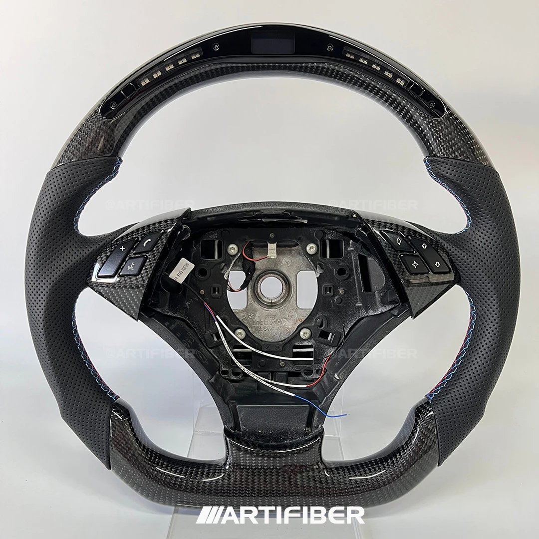 

Real Dispaly Carbon Fiber LED Performance Steering Wheel for BMW